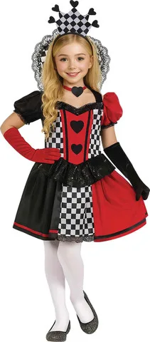 תחפושת מלכת הלבבות ילדים רוביס