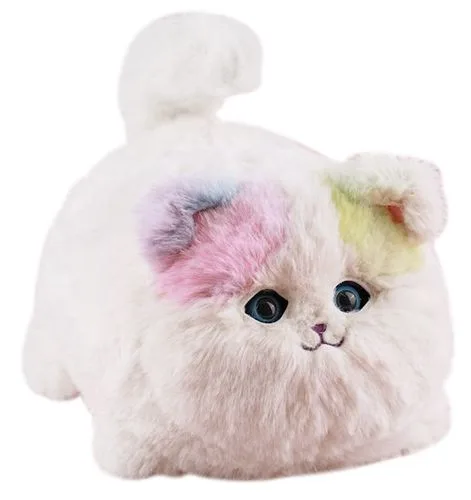 בובה אינטראקטיבית 'פלאפי' רכה ונעימה - חתול