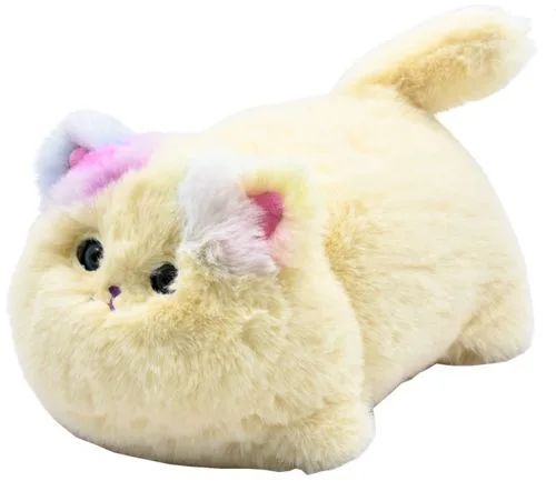 בובה אינטראקטיבית 'פלאפי' רכה ונעימה - חתול