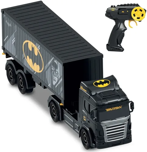 משאית מכולה באטמן כולל שלט בליידס ענקי