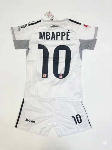 חליפת כדורגל מדריד מספר 10 - אמבפה חליפת כדורגל לילדים ונוער