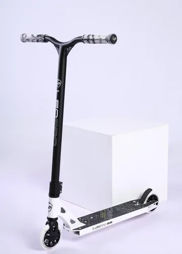 קורקינט פעלולים לילדים S6 - LEO PRO לבן שחור