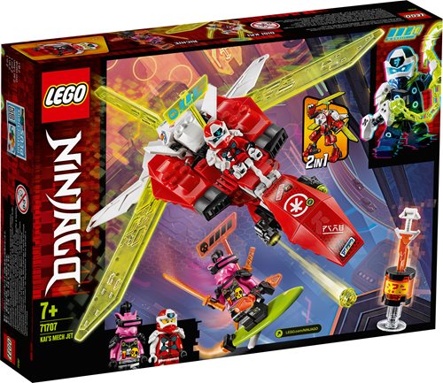 נינג'גו לגו 71707 קאי ג'ט - Lego 71707 Kai's Mech Jet