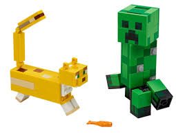 מיינקראפט לגו 21156 ביג פיג קריפר מיינקראפט lego mincraft