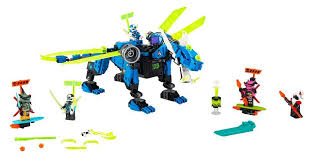נינג'גו לגו -71711 דרקון גאי - Lego 71711 Jay's Cyber Dragon