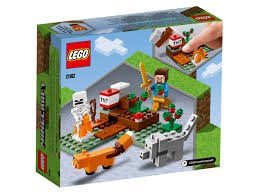 לגו 21162 טייגה מיינקראפט (LEGO 21162 The Taiga Adventure Minecraft)