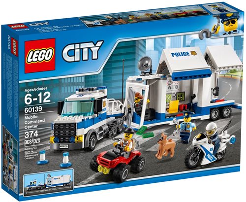 לגו סיטי Lego לגו – 60139 – Mobile Command Center