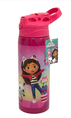 בקבוק מתכת בית הבובות של גבי