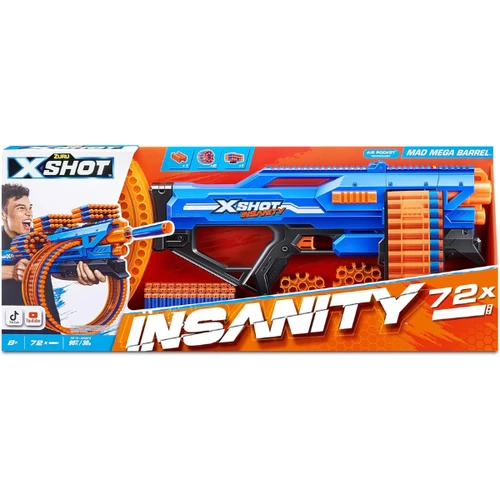רובה אקס שוט אי שפיות מגה חבית מטורפת – X SHOT