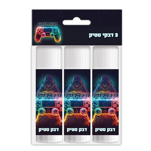 דבק סטיק 15גרם גיימינג שלוש יחידות