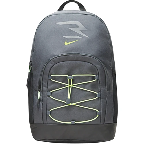 תיק נייק 3 תאים NIKE שחור לוגו ושרוך לבן