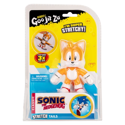 גו ג'יט זו - בובה נמתחת - סטרץ' Sonic טיילס - Goo Jit Zu.
