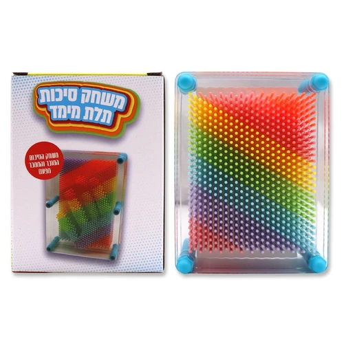 משחק סיכות תלת מימד צבעוני