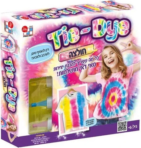 ערכה להכנת חולצה טאי דאי מבית דיאמנט