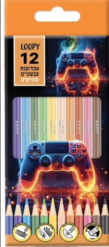 עפרונות צבעוניים גיימינג