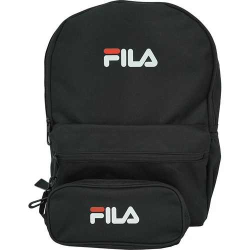 תיק גב FILA שחור 2 תאים כולל קלמר