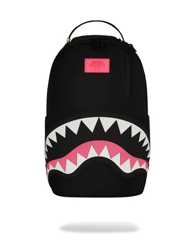 תיק גב ספרייגראונד 2025 - SHARK CENTRAL NYLON BLACK PINK