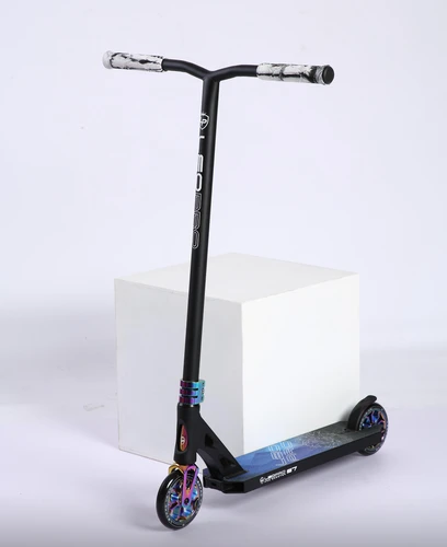 קורקינט פעלולים לילדים מקצועי S7 שחור LEO PRO
