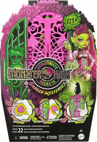 מונסטר היי ארון קבורה הכולל בובה ואביזרים סדרת גן חצות ונוס