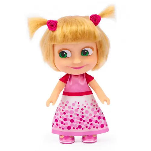 בובת מאשה 23 ס"מ מאשה והדוב מהודרת חורף