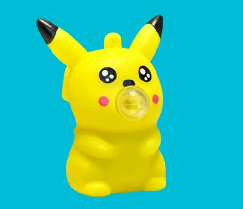 פיקאצ'ו מפריח בועה