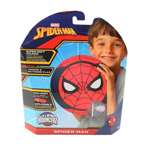 ספיידרמן כדור קופצני 22 ס"מ מתנםח כולל משאבה