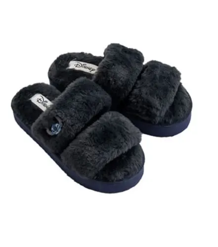 כפכפים פרווה סטיץ' ילדים כחול