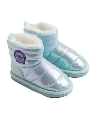 מגפוני פרווה סטיץ ילדים צבע תכלת