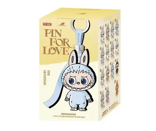 מיני לבובו מחזיק מפתחות פרווה