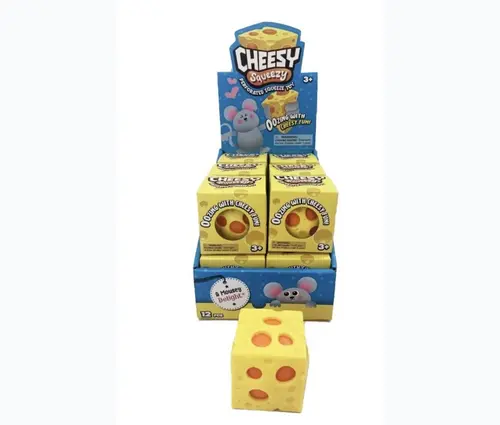 קוביית גבינה עם חורים - פידג'ט טויס