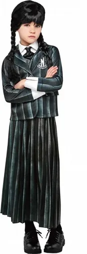 תחפושת וונסדיי בתלבושת בית ספר לילדות של חברת רוביס