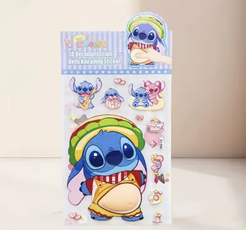 מדבקה סטיץ' לקיר פידג'ט טויב