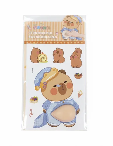 קפיברה מדבקה פידג'ט טויס