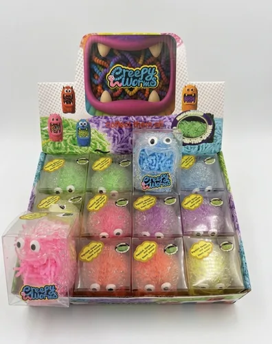 מפלצות תולעים שקוף