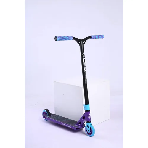 קורקינט פעלולים לילדים מקצועי ליאו פרו S6- סגול - LEO PRO