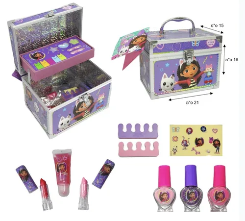 מזוודה איפור של בית הבובות של גבי באישור משרד הבריאות