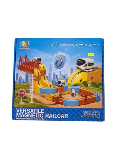 מסלול רכבת מגנטי חשמלי magnetic rail track