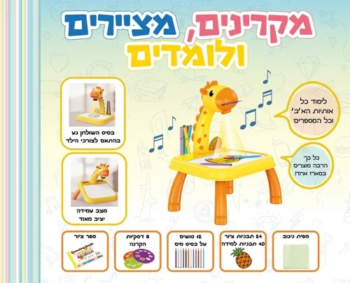 רפאלצ'וק מקרינים מציירים ולומדים