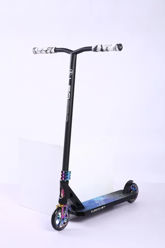 קורקינט פעלולים לילדים מקצועי S7 שחור LEO PRO