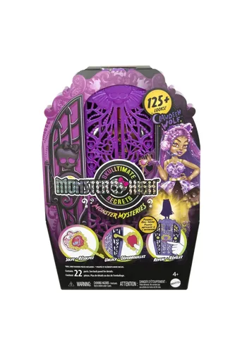 מונסטר היי ארון קבורה הכולל בובה ואביזרים סדרת רדוף רוחות קלודין וולף