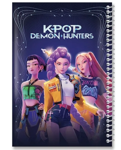 מארז 3 מחברת PP A4שורה קיי פופ