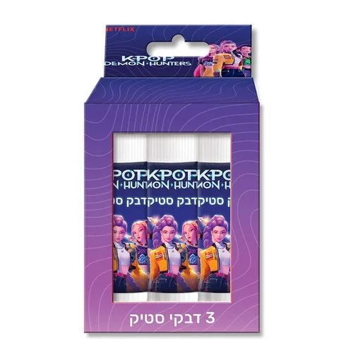 דבק סטיק 15גרם קיי פופ שלוש יחידות