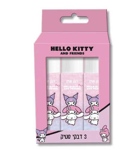 מארז 3 דבק סטיק קורומי וחברים