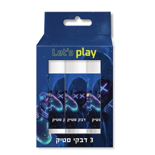 דבק סטיק 15גרם גיימינג שלוש יחידות