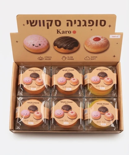 סקוושי סופגנייה מרקם ספוג חזרה איטת \מ.קארו