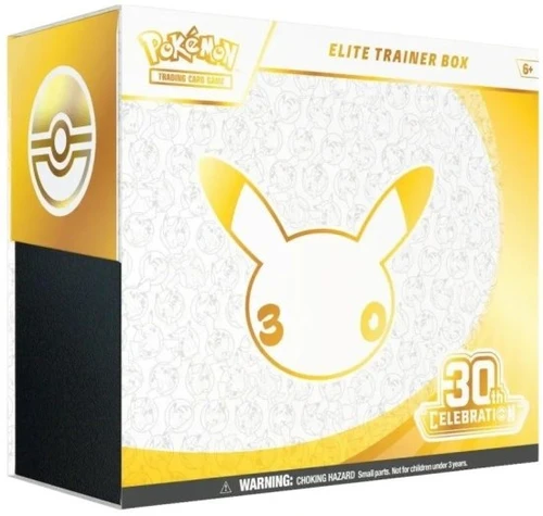 קלפי פוקימון Pokemon TCG: 30th Celebration - Elite Trainer Box