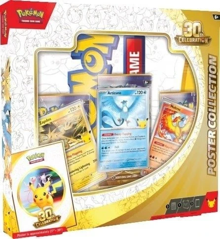 קלפי פוקימון Pokemon TCG 30th Celebration: Poster Collection