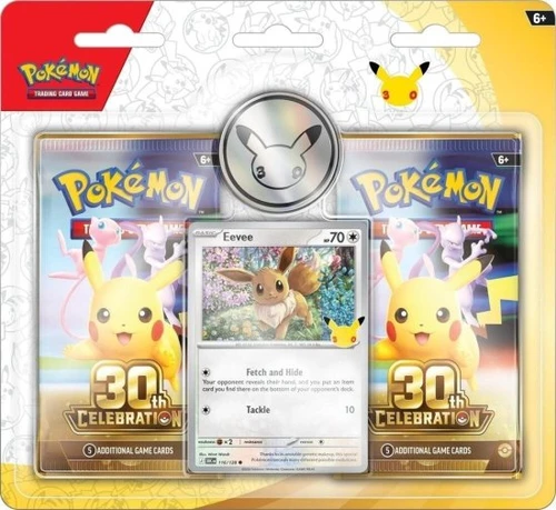 קלפי אספנות פוקימון Pokemon TCG: 30th Celebration - 2 Pack Blister