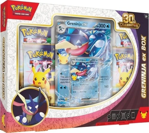 קלפי אספנות פוקימון Greninja - Pokemon TCG 30th Celebration: ex Box