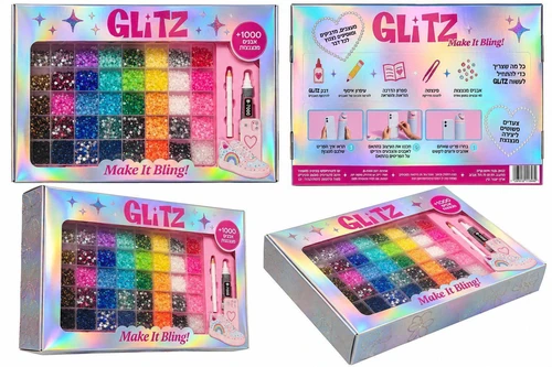מארז אבנים לעיצוב GLITZ